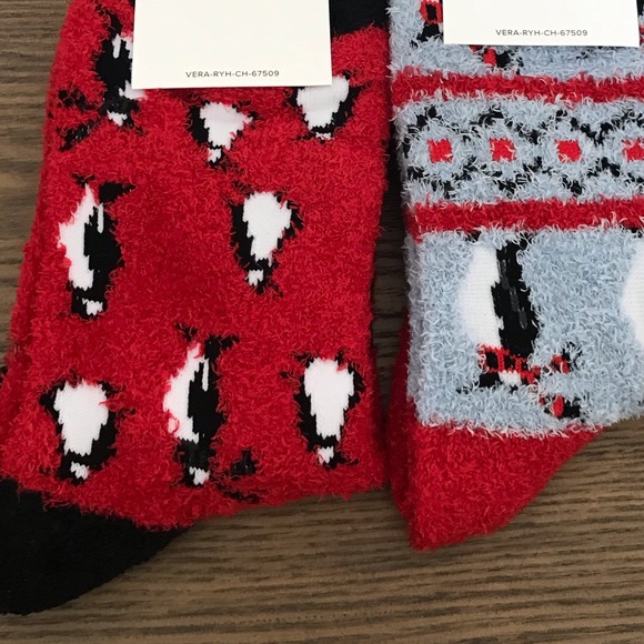 Vera Bradley Accessories New Vera Bradley Cozy Penguin Socks Set Of